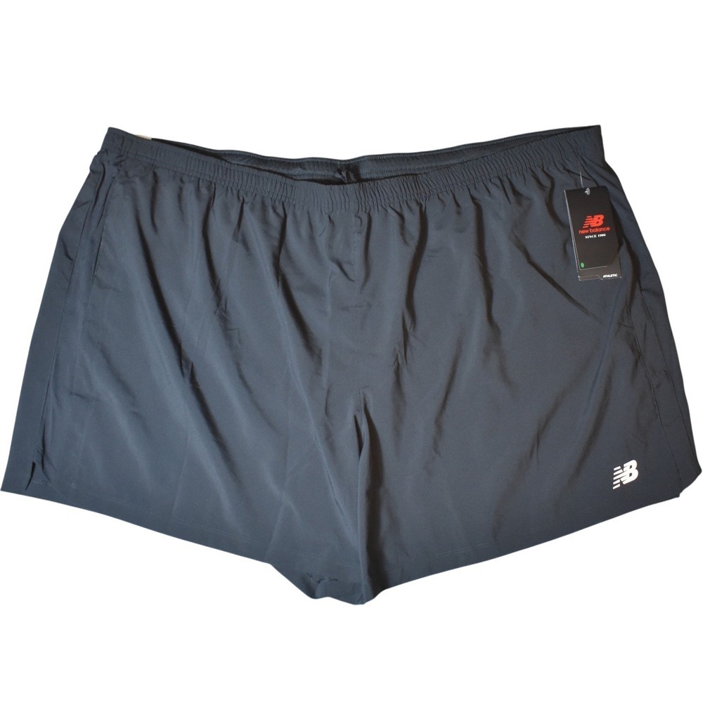 New Balance Accelerate NBDry 5" Lined Running Shorts Men's Size 5XL Black NWT